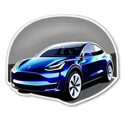 Design Moderno do Tesla Model Y