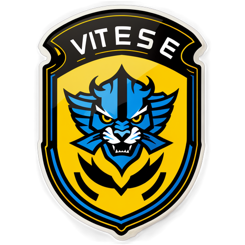 Rivaliteit in Kleur: ADO Vitesse Sticker