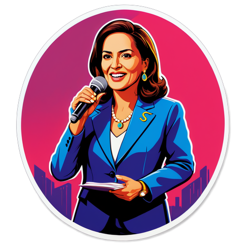 Empowering Leadership Sticker Featuring Maria Salazar