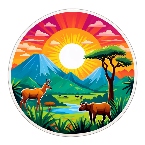 Cameroonske Landskab