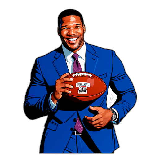 Michael Strahan Transition Sticker