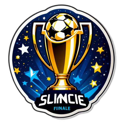 Dramatisk Champions League Finale Sticker