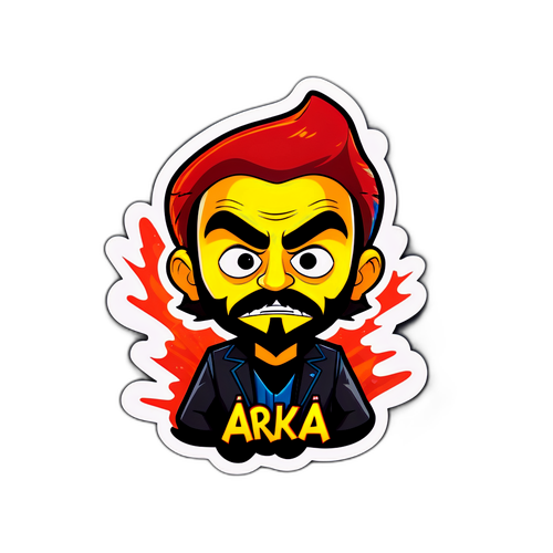 Arka Sokaklar Karakteri Sticker