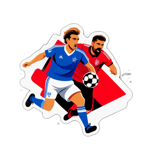 이스라엘과 덴마크의 축구 대결