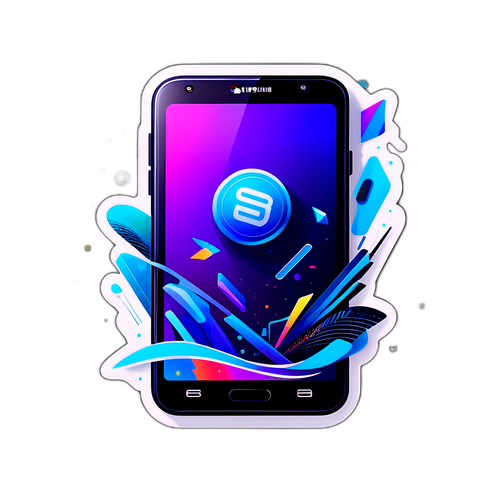 Telefono Samsung Futuristico