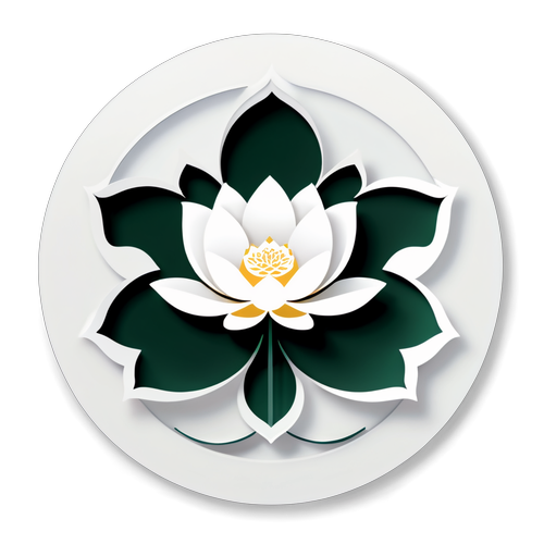 Serene Lotus and Film Reel Design