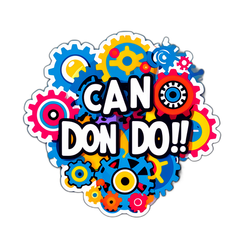 'कर सकते हैं!' स्टिकर