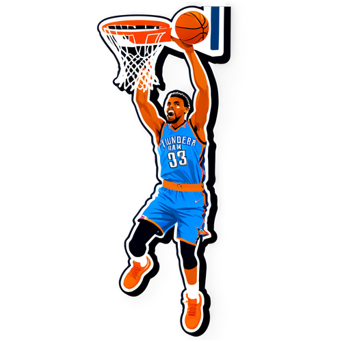 Unbelievable Air! Witness the Oklahoma City Thunder's Gravity-Defying Dunks in an Electrifying Showdown!