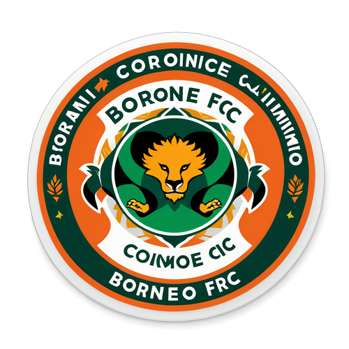 Stiker Modern Borneo FC