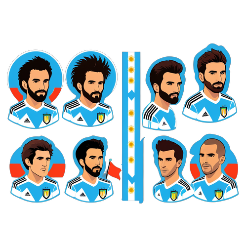 Jugadores convocados de Argentina