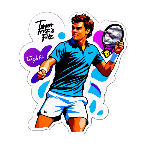 테일러 프리츠 아이코닉 포즈 스티커