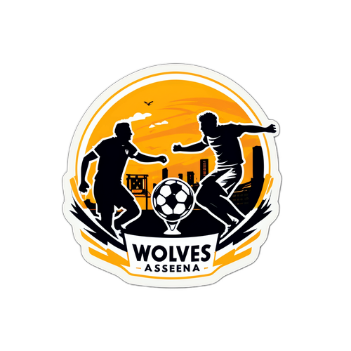 Nálepka velkých momentů z utkání Wolves vs. Arsenal