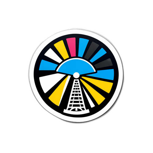 뉴캐슬 응원 스티커 디자인