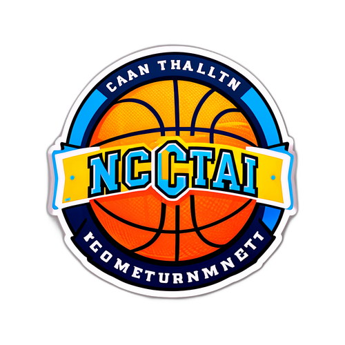 NCAA Tournament Basketball Sticker