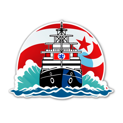 Ontwerp van een Noord-Koreaanse vrachtschip