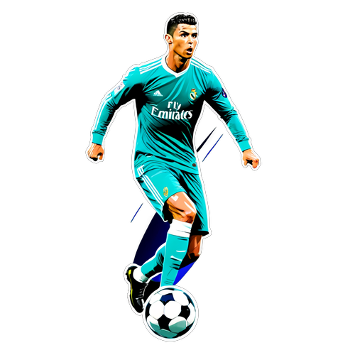 Cristiano Ronaldo ikonikus gólörömében