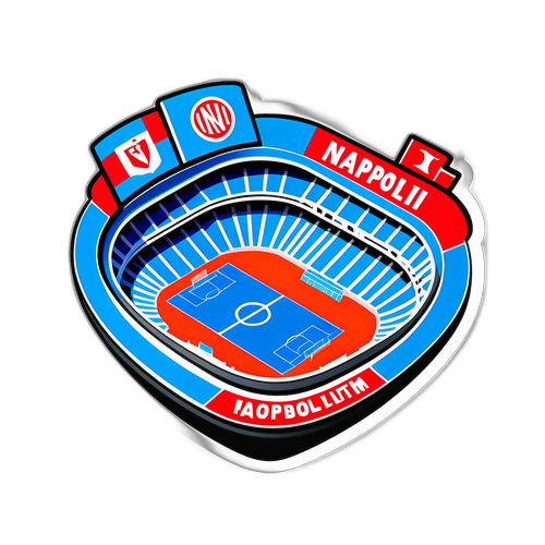 Sticker af Napolis Stadion