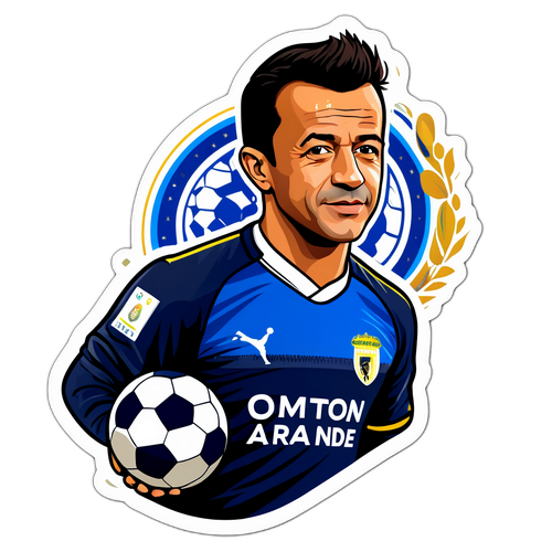 Sticker z portretem Jorge Mendes