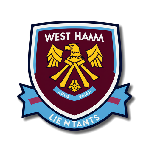 Pengembaraan Emosi: Sticker West Ham United dengan Pemandangan Ikonik London!