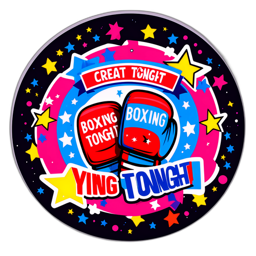Boxing Tonight Sticker