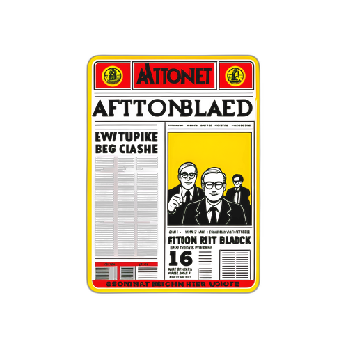 Retro Aftonbladet Klistremerke