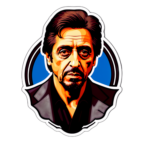 Autocollant hommage à Al Pacino
