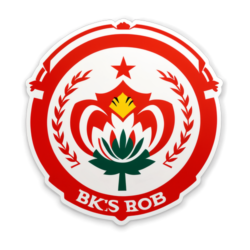PBKS와 RCB 간의 경기 팀 로고 스티커
