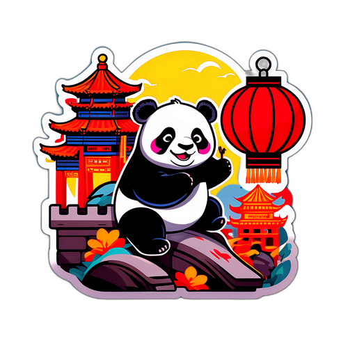 Adesivo Cultural da China