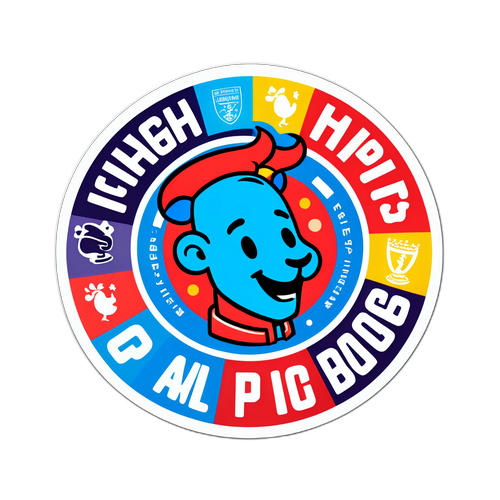 สติ๊กเกอร์แสดงความสุขจากการชนะทีมพรีเมียร์ลีก