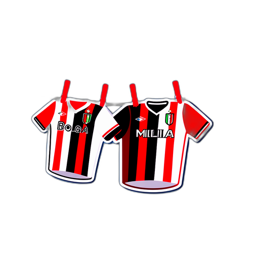 Jersi Bologna dan Milan di Tali, Simbol Persaingan Mesra