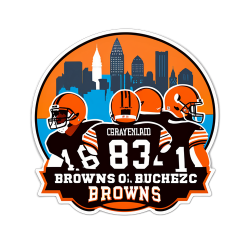 Browns Depth Chart Sticker