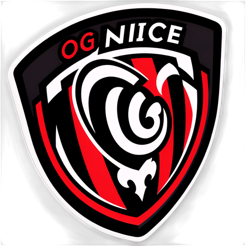 Autocollant OGC Nice