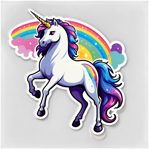 Unlock the Magic: Discover the Enchanting Unicorn Sticker That Will Transform Your World!