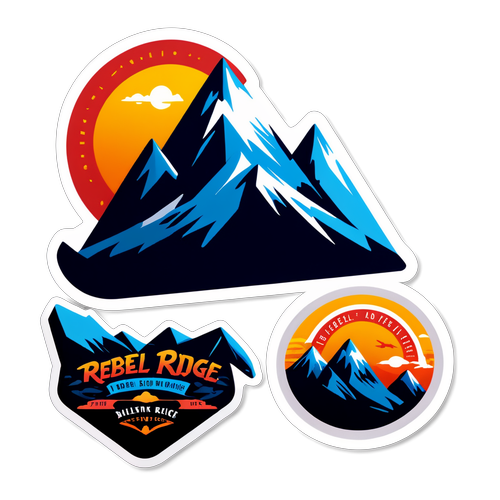 การผจญภัยสุดตื่นเต้นในสติกเกอร์ Rebel Ridge ที่คุณต้องมี!