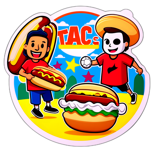 Chakula cha Jiji Sticker