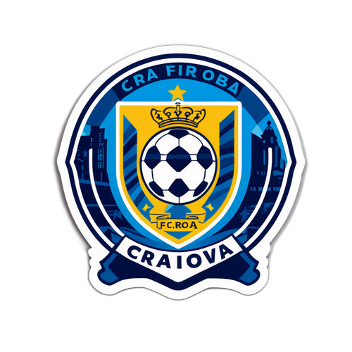 Sticker artistic FC Craiova