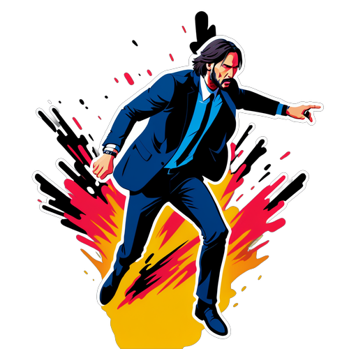 Izgalmas akciódús John Wick jelenet