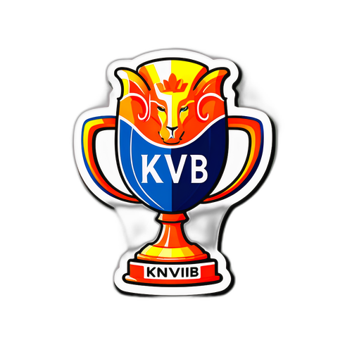 Stiker Piala KNVB yang Ceria