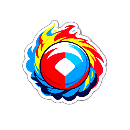 Sticker de la energía del choque entre Cienciano y Universitario
