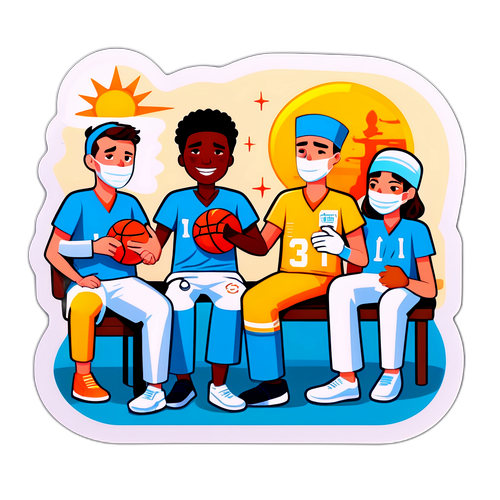 Isang Nakakaaliw na Sticker ng Report ng Pinsala ng Suns