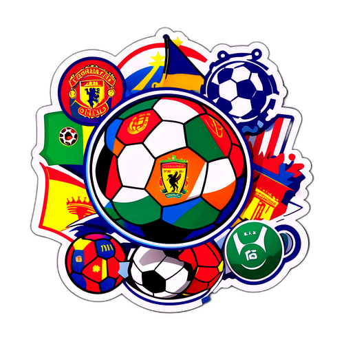 Design vibrant ce celebrează cultura fotbalului