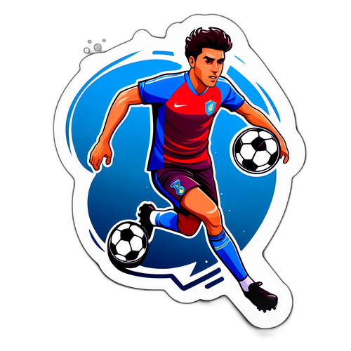 Adesivo do Jogador Enzo Fernández