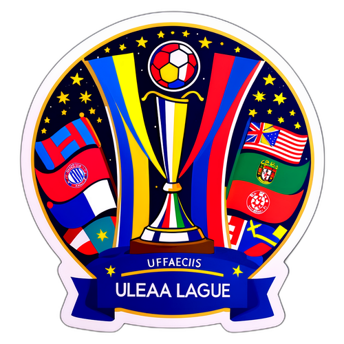Αυτοκόλλητο που γιορτάζει τη UEFA Conference League