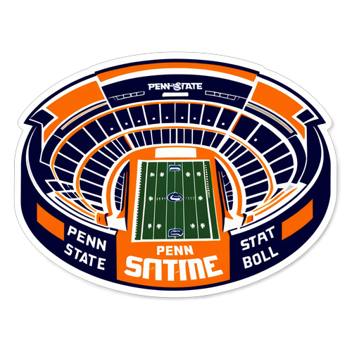 Penn State Football Sticker