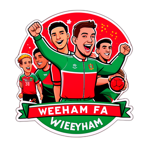 Wrexham Fans Sticker