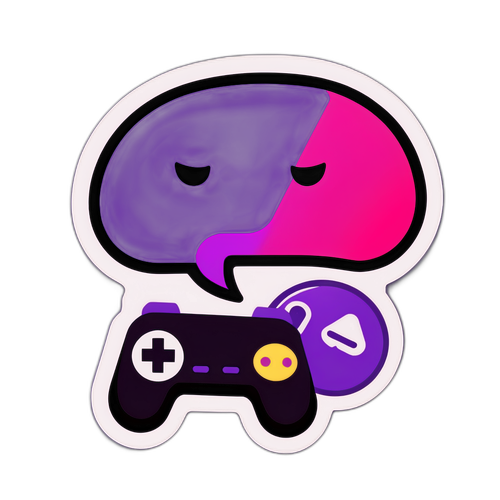 สติกเกอร์ติดต่อสื่อสารกับเกมเมอร์