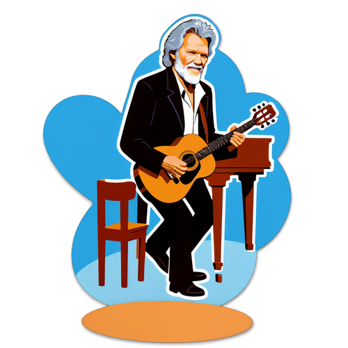 Kris Kristofferson Elbűvölő Zongorajátéka: Fedezd Fel a Blues-Témájú Pillanatokat!