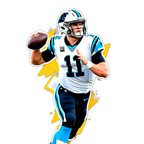 Sam Darnold i Panthers uniform