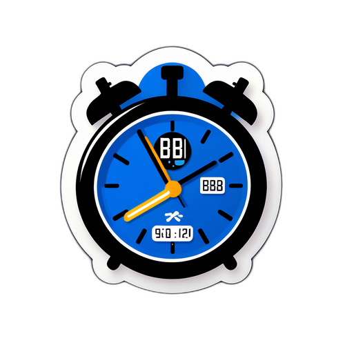 Despertador Estilizado: "A que horas começa o BBB hoje?"