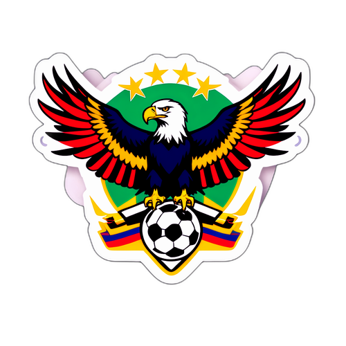 Adesivo Gaviões da Fiel com Águia Poderosa